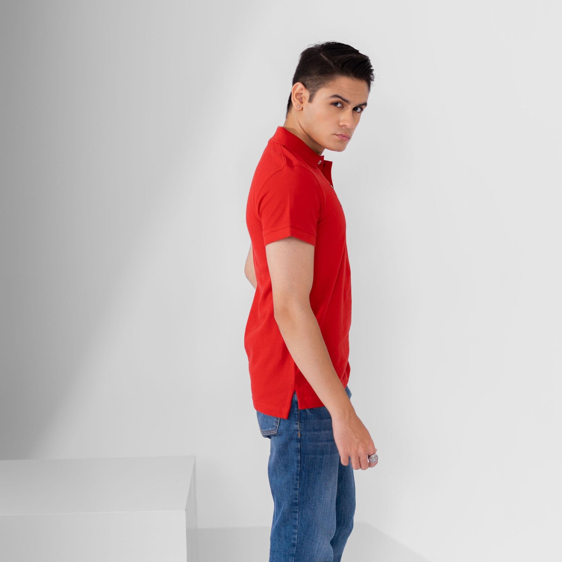 Polo Republica Men's Deer & 1 Embroidered Short Sleeve Polo Shirt Men's Polo Shirt Polo Republica 