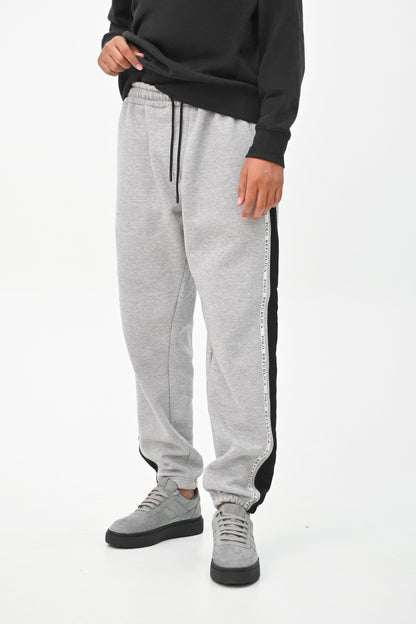 Polo Republica Men's Contrast Striped Fleece Sweatpants