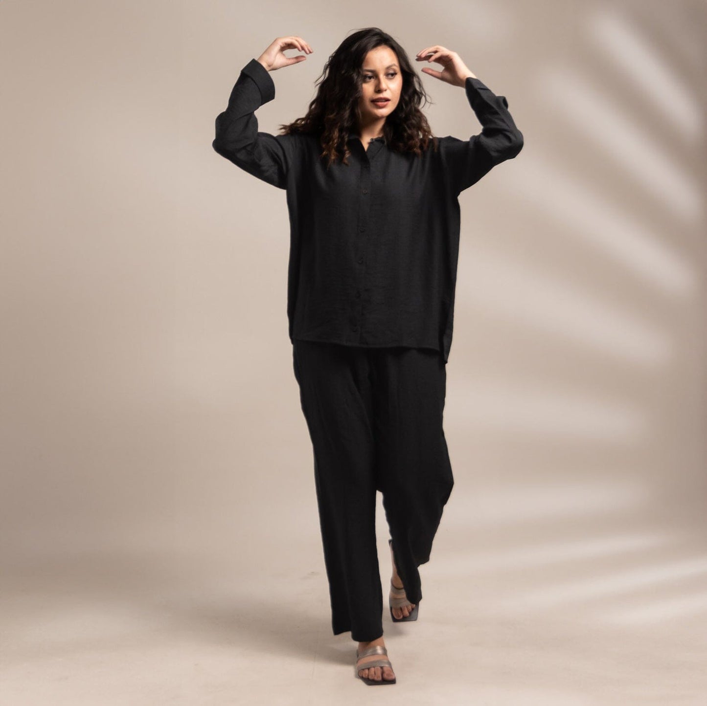 East West By Polo Republica Women’s Solid CO-Ord Set Women's Co Ord Set East West 