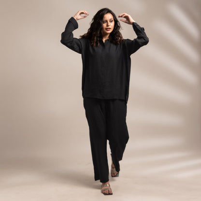 East West By Polo Republica Women’s Solid CO-Ord Set Women's Co Ord Set East West 