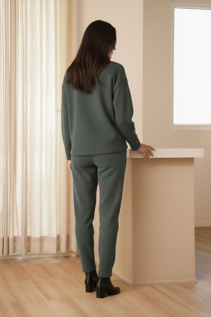 USQUARED Women's V-Neck Co-Ord Set