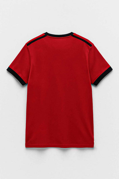 Polo Republica Men's Contrast Striped Tee Shirt