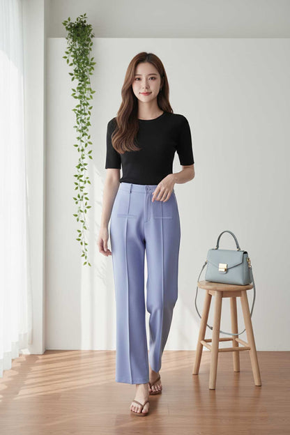 USQUARED Women's Pintuck Trousers