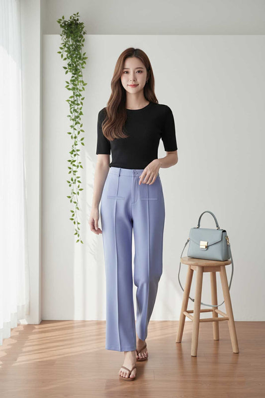 USQUARED Women's Pintuck Trousers