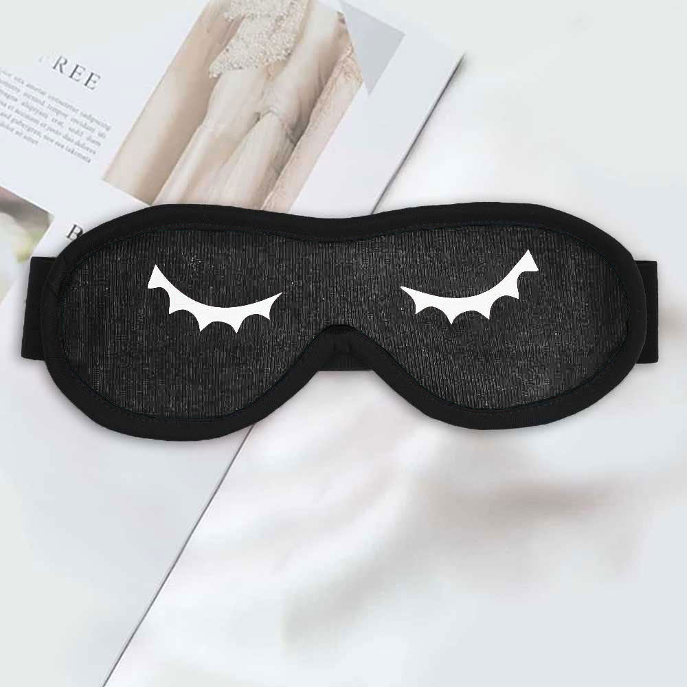 Polo Republica Eye Mask for Sleeping. Made-With-Waste! Eyewear Polo Republica Charcoal Eyelashes 