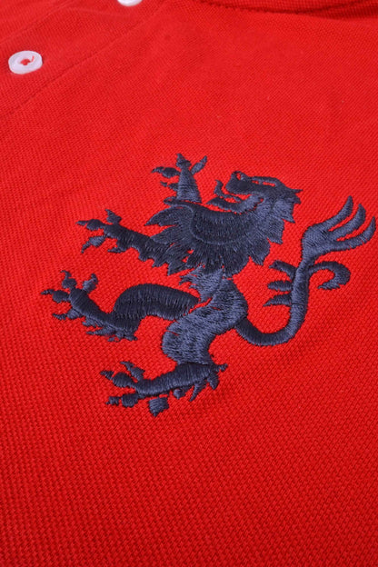 Polo Republica Men's PR Lion Logo & 5 Embroidered Polo Shirt Men's Polo Shirt Polo Republica 