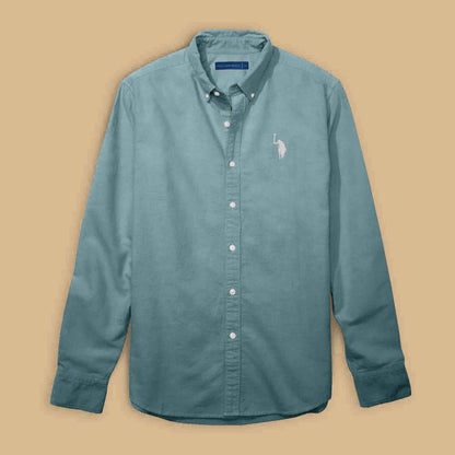Polo Republica Men's Premium Pony Embroidered Plain Casual Shirt III Men's Casual Shirt Polo Republica 