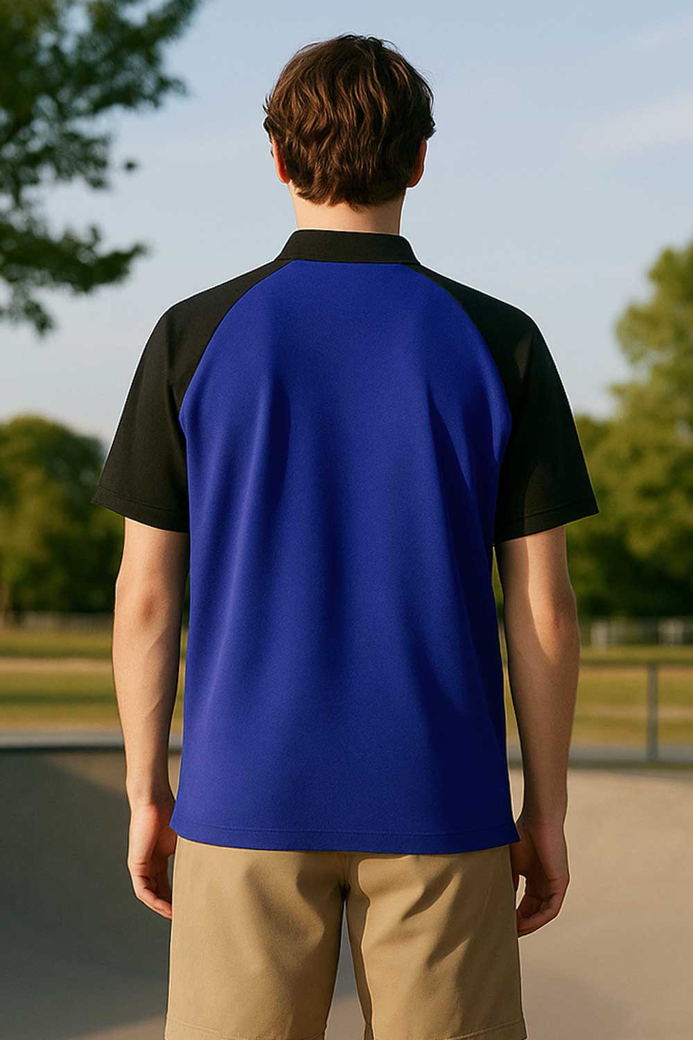 Polo Republica Men's Raglan Sleeve Polo Shirt