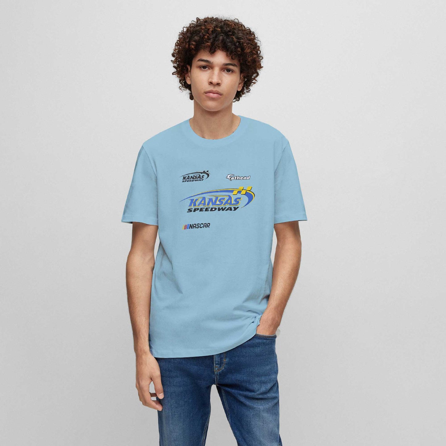 Polo Republica Men's Kansas Printed Crew Neck Tee Shirt