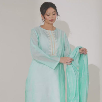 East West By Polo Republica Women’s 2 Pcs Dupata Shirt Set