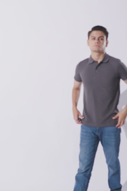 Polo Republica Men's Essentials Premium Short Sleeve Polo Shirt