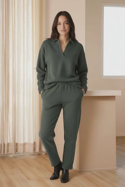 USQUARED Women's V-Neck Co-Ord Set