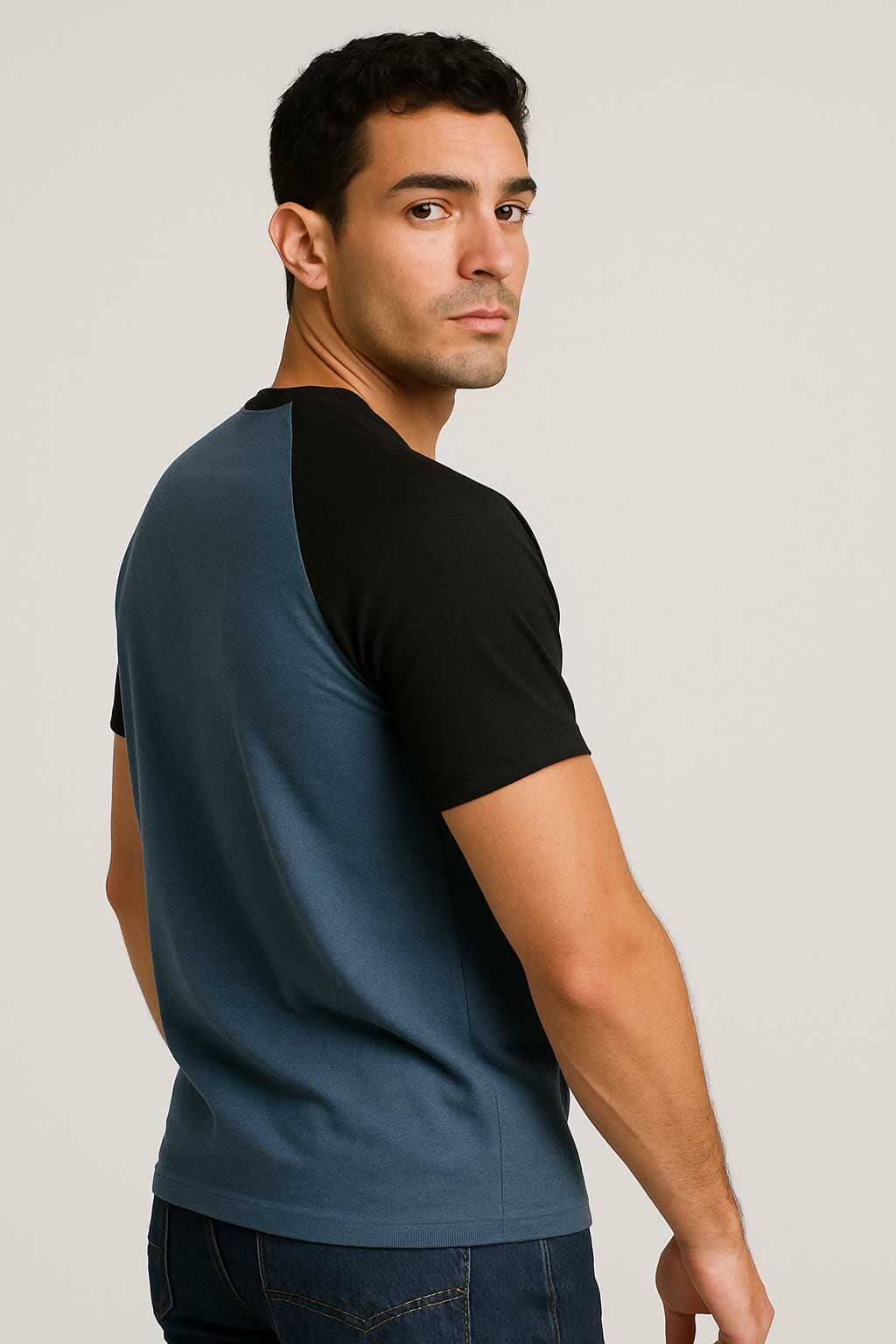 Light Navy & Black