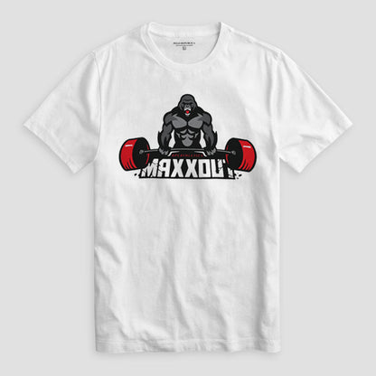 Polo Republica Men's Maxxout Printed Crew Neck Tee Shirt Men's Tee Shirt Polo Republica Off White S 