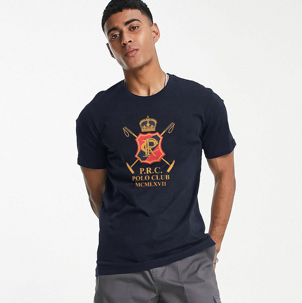 Polo Republica Men's PRC Polo Club Printed Crew Neck Tee Shirt Men's Tee Shirt Polo Republica 
