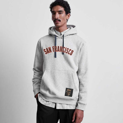Polo Republica Men's San Francisco Printed Fleece Pullover Hoodie Men's Pullover Hoodie Polo Republica 