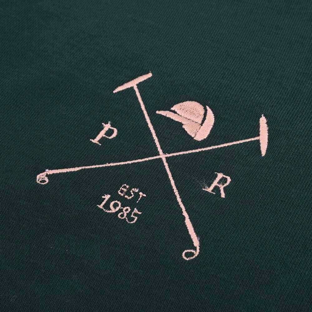 Polo Republica Men's PRC Crest Embroidered Terry Zipper Hoodie Men's Zipper Hoodie Polo Republica 