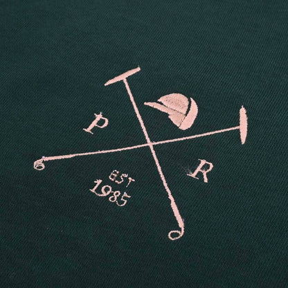 Polo Republica Men's PRC Crest Embroidered Terry Zipper Hoodie Men's Zipper Hoodie Polo Republica 