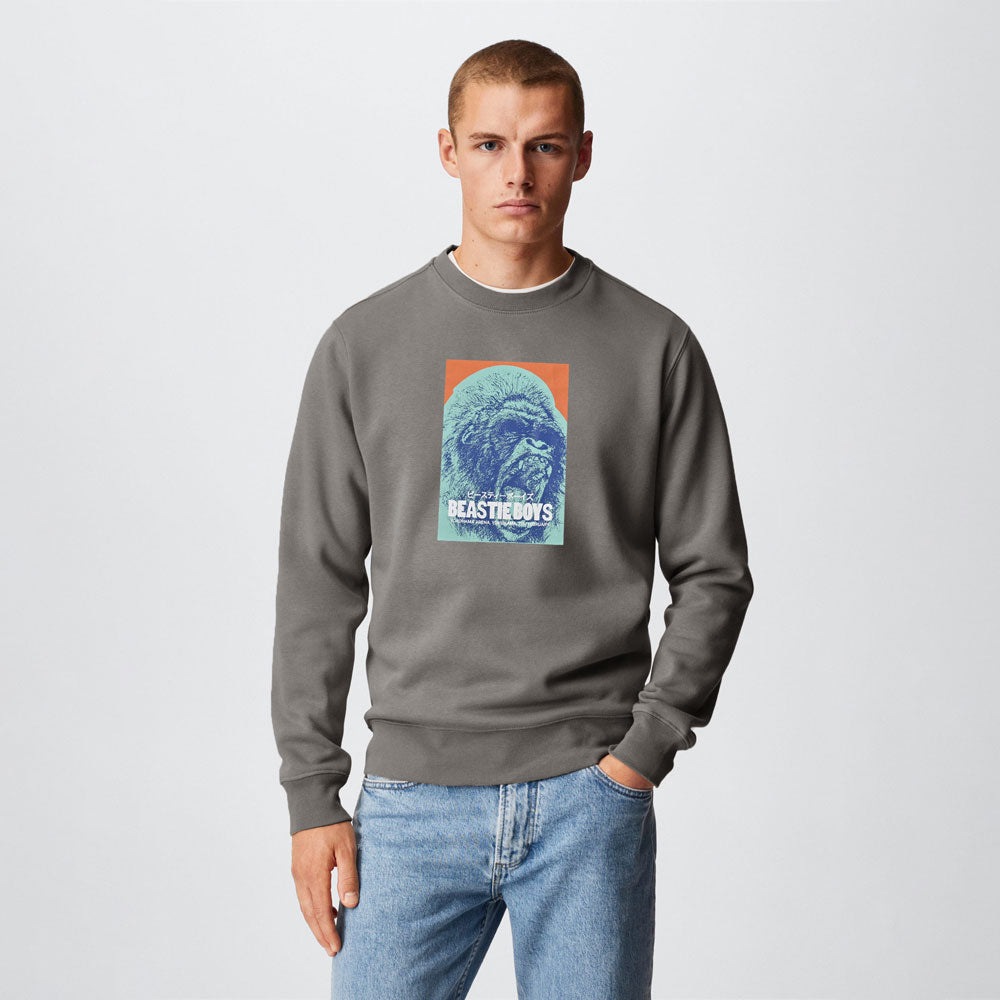Polo Republica Men's Beastie Boy Printed Long Sleeve Sweat Shirt Men's Sweat Shirt Polo Republica 