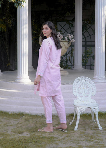 East West By Polo Republica Women's Self Stripe 2 Pc Stitched Suit Women's Stitched Suit East West 