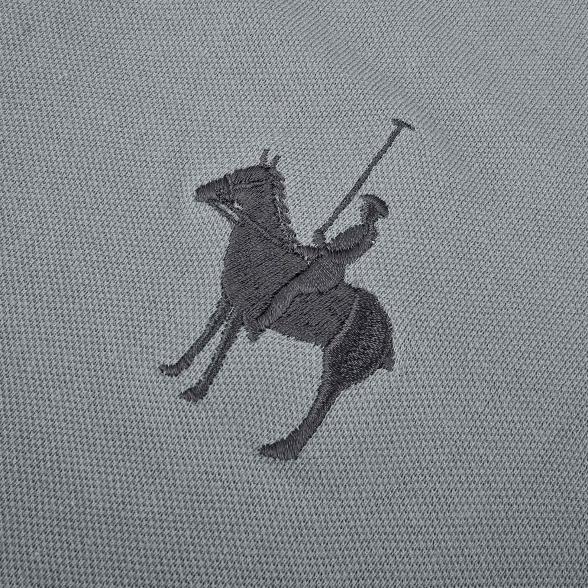 Polo Republica Men's Horse Rider & Crest Polo Embroidered Short Sleeve Polo Shirt