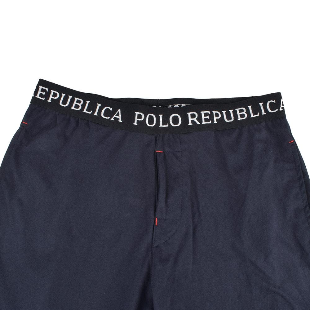  Polo Republica Men's Essentials Jersey Lounge Pants Navy