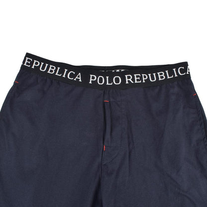  Polo Republica Men's Essentials Jersey Lounge Pants Navy