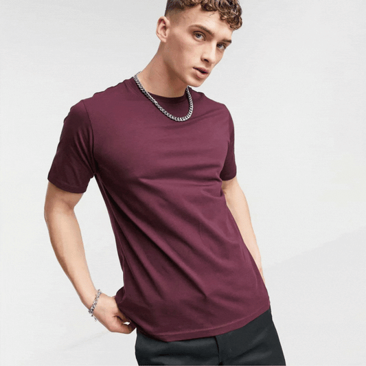 Polo Republica Men's Horse & Crest Embroidered Crew Neck Tee Shirt Men's Tee Shirt Polo Republica 