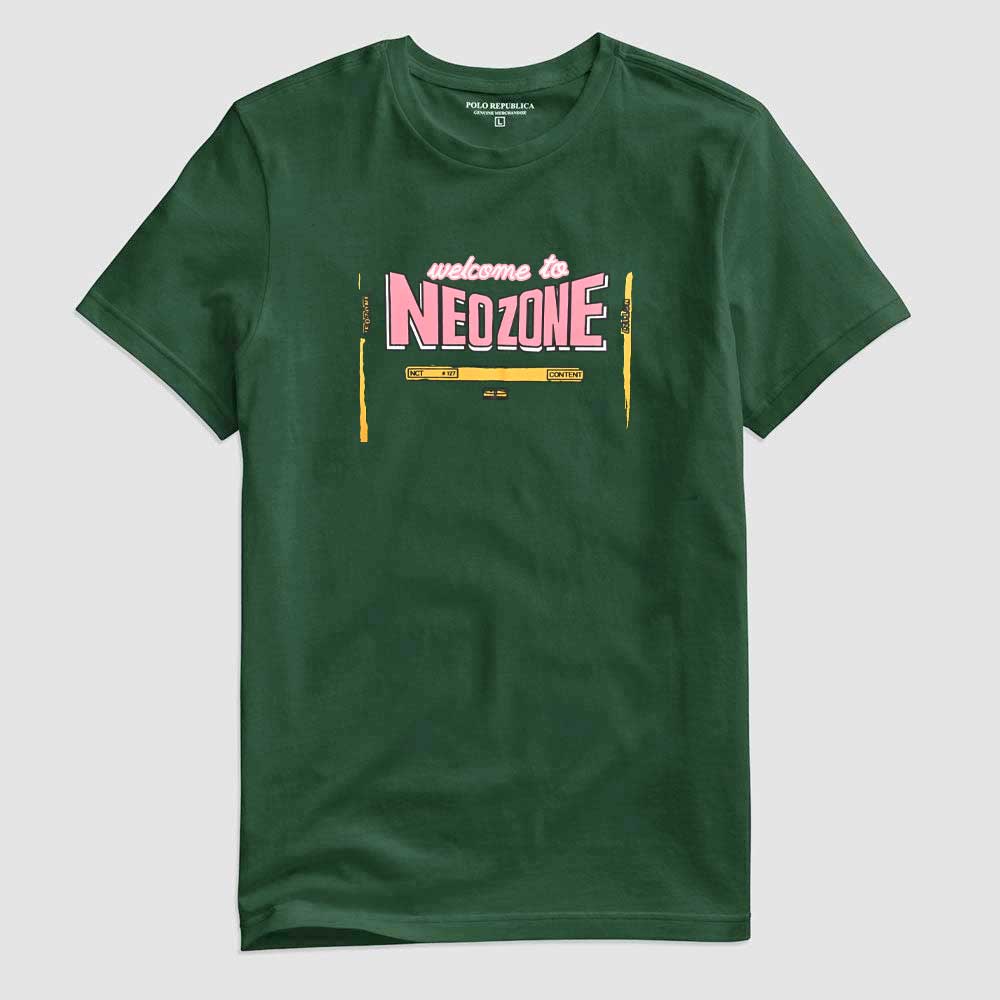 Polo Republica Men's Neo Zone Printed Crew Neck Tee Shirt Men's Tee Shirt Polo Republica Bottle Green S 