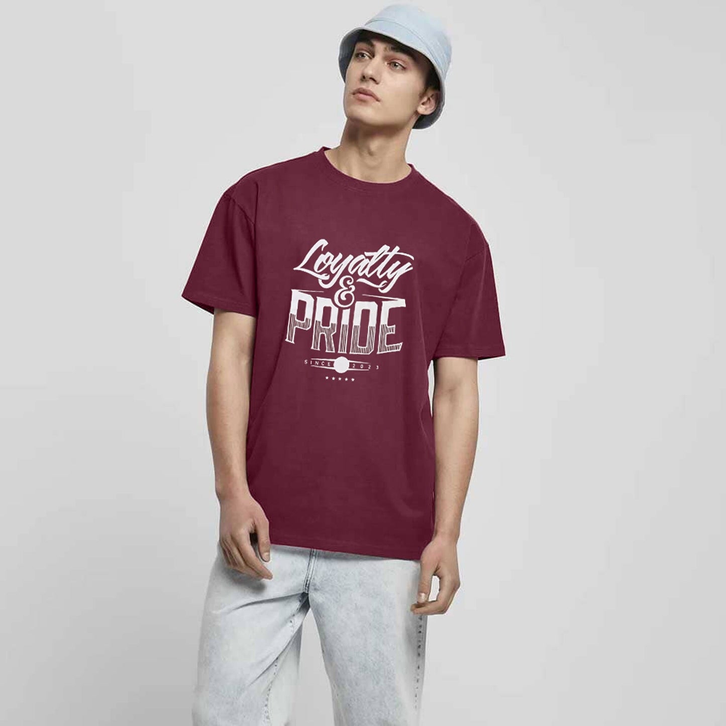 Polo Republica Loyalty & Pride Printed Crew Neck Tee Shirt