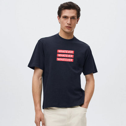 Polo Republica Men's Whatever Printed Crew Neck Tee Shirt Men's Tee Shirt Polo Republica 