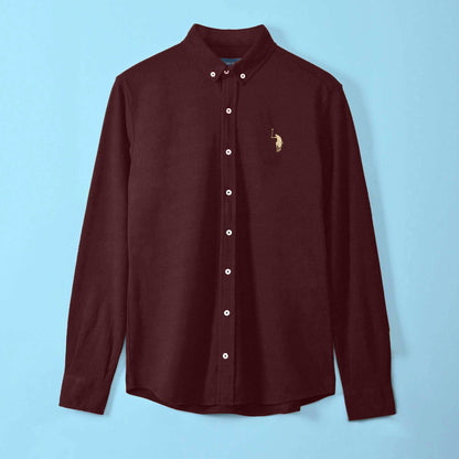 Polo Republica Men's Essentials Knitted Casual Shirt Men's Casual Shirt Polo Republica 