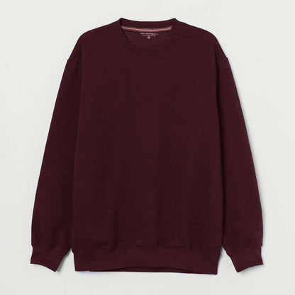 Polo Republica Men's Astrakhan Fleece Sweat Shirt Men's Sweat Shirt Polo Republica Maroon S 