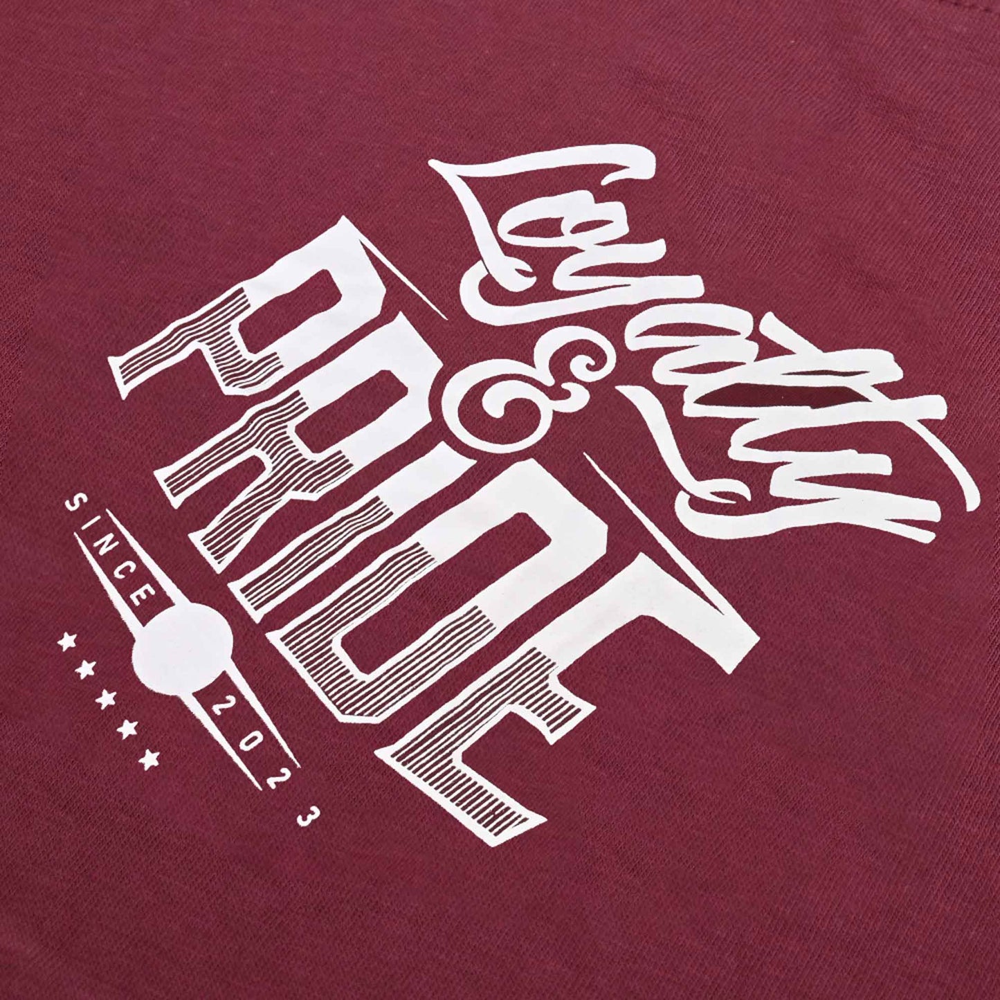 Polo Republica Loyalty & Pride Printed Crew Neck Tee Shirt