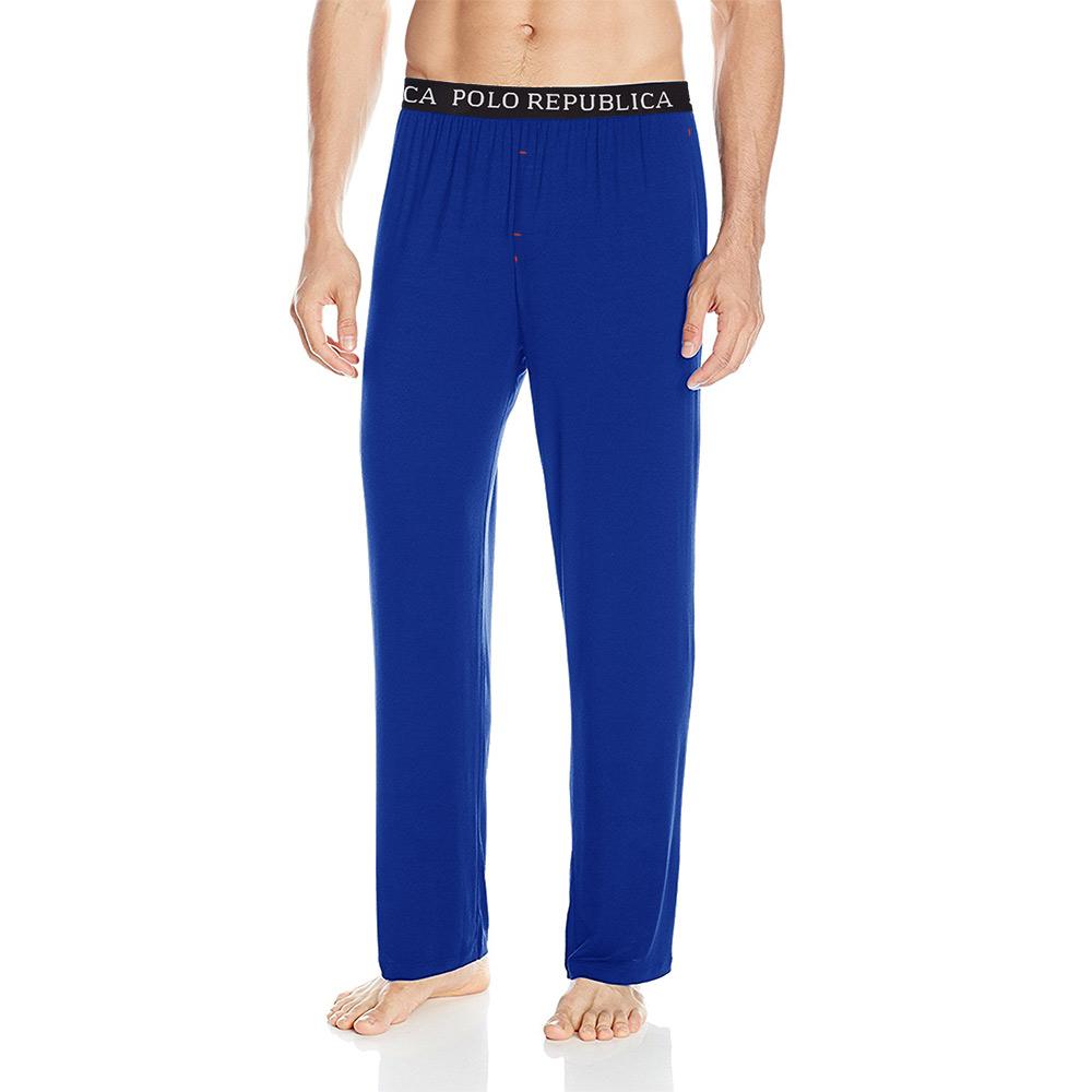  Polo Republica Men's Essentials Jersey Lounge Pants Royal
