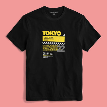 Polo Republica Men's Tokyo Printed Crew Neck Tee Shirt