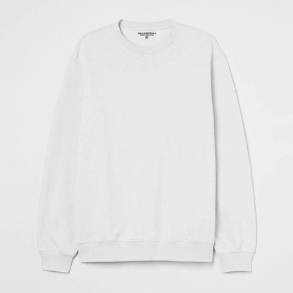 Polo Republica Men's Astrakhan Fleece Sweat Shirt Men's Sweat Shirt Polo Republica White S 